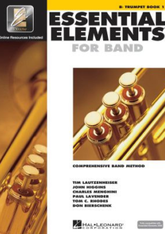 ESSENTIAL ELEMENTS FOR BAND: B FLAT TRUMPET BOOK 1 Cover