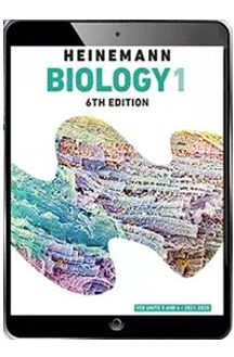 HEINEMANN BIOLOGY 1 STUDENT EBOOK (WITH ONLINE ASSESSMENT) 6E (eBook only) Cover