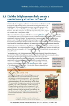 ANALYSING THE FRENCH REVOLUTION STUDENT BOOK + EBOOK 4E