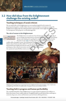 ANALYSING THE FRENCH REVOLUTION STUDENT BOOK + EBOOK 4E