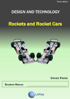 DESIGN & TECHNOLOGIES VIC: ROCKETS & ROCKET CARS 3E STUDENT WORKBOOK Cover