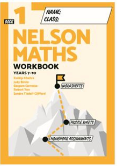 NELSON MATHS BOOK 1 STUDENT WORKBOOK Cover