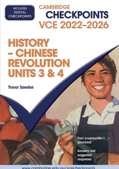 CAMBRIDGE CHECKPOINTS VCE CHINESE REVOLUTION UNITS 3&4 2022-2026 + QUIZ ME MORE Cover