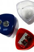 SHARPENER DOUBLE METAL WITH BARREL