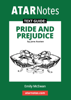 ATAR NOTES TEXT GUIDE: PRIDE & PREJUDICE BY JANE AUSTEN Cover