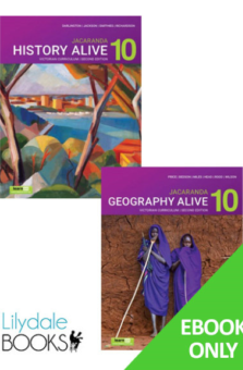 JACARANDA GEOGRAPHY ALIVE 10 + HISTORY ALIVE 10 VICTORIAN CURRICULUM 2E LEARNON EBOOK VALUE PACK (eBook only) Cover