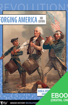 FORGING AMERICA STUDENT EBOOK (HTAV) 3E (No printing or refunds. Check product description before purchasing) (eBook only) Cover