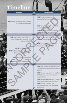 ANALYSING AUSTRALIAN HISTORY VCE UNITS 3&4: CREATING A NATION (1834  2008)
