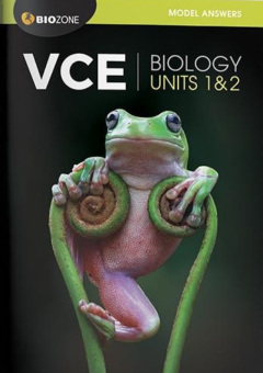 BIOZONE MODEL ANSWERS: VCE UNITS 1&2 (2E) Cover