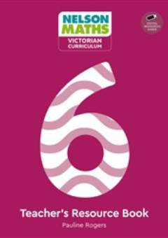 NELSON MATHS: VICTORIAN CURRICULUM 6 TEACHER RESOURCE BOOK + USB Cover