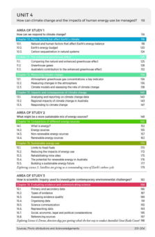 ISSUES OF SUSTAINABILITY VCE UNITS 3&4 5E