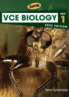 VCE SURFING BIOLOGY UNIT 1 (2022) Cover