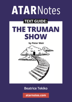 ATAR NOTES TEXT GUIDE: THE TRUMAN SHOW BY PETER WEIR Cover