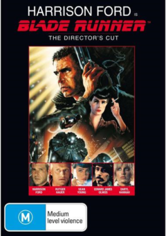 BLADE RUNNER DVD (DIRECTOR'S CUT) Cover
