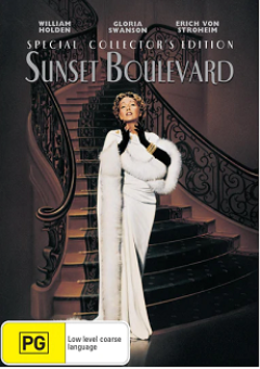 SUNSET BOULEVARD DVD Cover