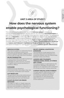 NEAP ASSESSMENT SERIES: VCE PSYCHOLOGY UNITS 3&4