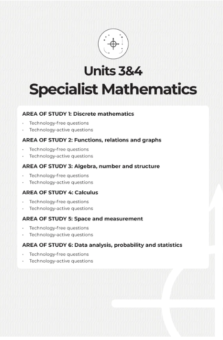 NEAP ASSESSMENT SERIES: VCE SPECIALIST MATHS UNITS 3&4