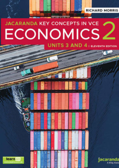 JACARANDA KEY CONCEPTS IN VCE ECONOMICS 2 UNITS 3&4 LEARNON + PRINT 11E Cover