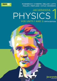 JACARANDA PHYSICS 1 VCE UNITS 1&2 LEARNON + PRINT 5E Cover
