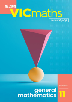 NELSON VICMATHS YEAR 11 GENERAL MATHEMATICS STUDENT BOOK + EBOOK Cover