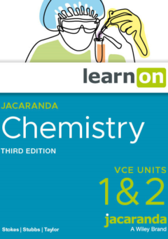 JACARANDA CHEMISTRY 1 VCE UNITS 1&2 LEARNON EBOOK 3E (eBook only) Cover