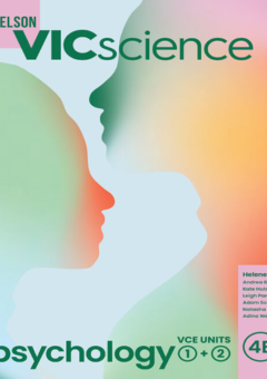 NELSON VICSCIENCE PSYCHOLOGY VCE UNITS 1&2 STUDENT EBOOK 4E (eBook only) Cover