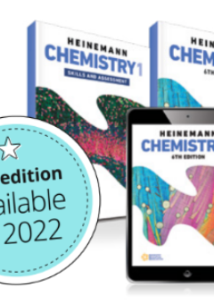 HEINEMANN CHEMISTRY 1 STUDENT BOOK + EBOOK WITH ONLINE ASSESSMENT & SKILLS WORKBOOK VALUE BUNDLE 6E Cover