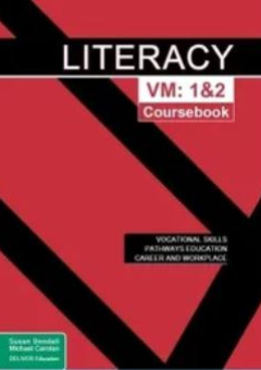 LITERACY VOCATIONAL MAJOR UNITS 1&2 COURSEBOOK Cover