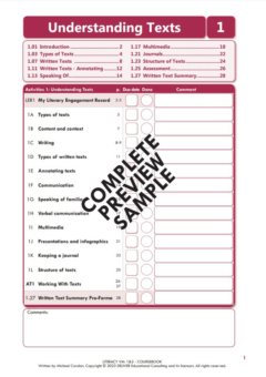 LITERACY VOCATIONAL MAJOR UNITS 1&2 COURSEBOOK