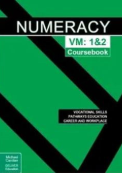 NUMERACY VOCATIONAL MAJOR UNITS 1&2 COURSEBOOK Cover