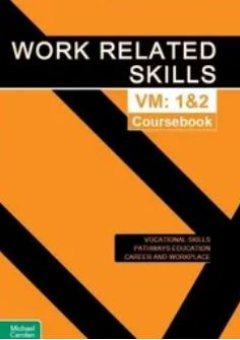 WORK RELATED SKILLS VOCATIONAL MAJOR UNITS 1&2 COURSEBOOK Cover