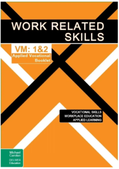 WORK RELATED SKILLS VOCATIONAL MAJOR UNITS 1&2: APPLIED VOCATIONAL BOOKLET Cover