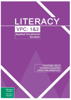 LITERACY VICTORIAN PATHWAYS CERTIFICATE UNITS 1&2: APPLIED VOCATIONAL BOOKLET Cover