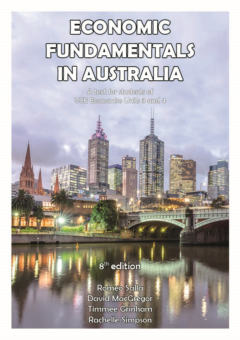 ECONOMIC FUNDAMENTALS IN AUSTRALIA UNITS 3&4 8E Cover