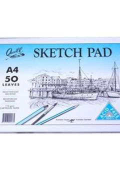 A5 SKETCH PAD QUILL 25 PAGE 110GSM Cover