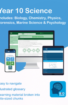 BIOBRAIN YEAR 10 SCIENCE DIGITAL (eBook only) Cover