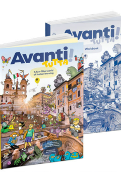 AVANTI TUTTA! STUDENT BOOK + WORKBOOK + EBOOK Cover