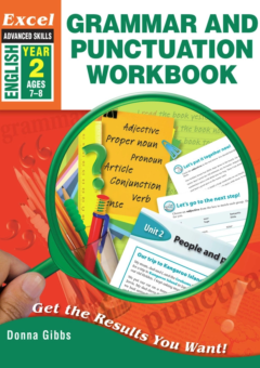 EXCEL ADVANCED SKILLS WORKBOOKS: GRAMMAR AND PUNCTUATION WORKBOOK YEAR 2 Cover
