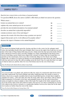EXCEL OPPORTUNITY CLASS TESTS YEARS 3-4