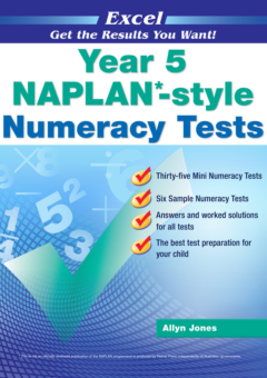 EXCEL NAPLAN STYLE NUMERACY TESTS YEAR 5 Cover
