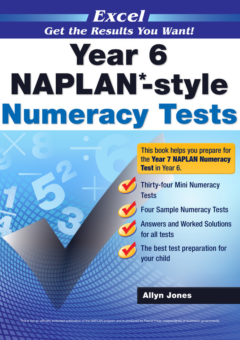 EXCEL NAPLAN STYLE NUMERACY TESTS YEAR 6 Cover