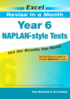 EXCEL REVISE IN A MONTH NAPLAN STYLE TESTS YEAR 6 Cover