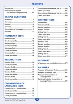 EXCEL NAPLAN STYLE TESTS YEAR 7