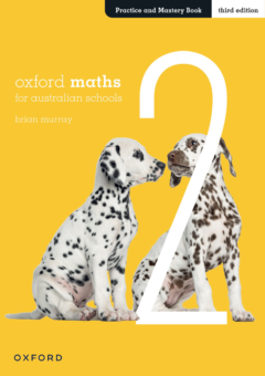 OXFORD MATHS FOR AUSTRALIAN SCHOOLS YEAR 2 PRACTICE AND MASTERY BOOK 3E Cover