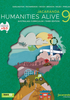 JACARANDA HUMANITIES ALIVE 9 AUSTRALIAN CURRICULUM TEXTBOOK + LEARNON 3E Cover