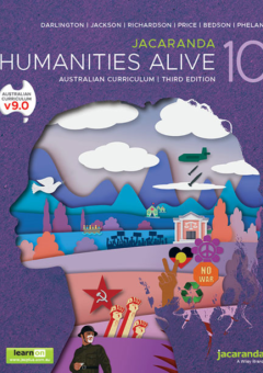 JACARANDA HUMANITIES ALIVE 10 AUSTRALIAN CURRICULUM TEXTBOOK + LEARNON 3E Cover