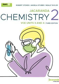 JACARANDA CHEMISTRY 2 VCE UNITS 3&4 PRINT + LEARNON 3E Cover