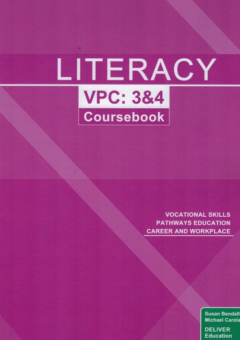 LITERACY VICTORIAN PATHWAYS CERTIFICATE UNITS 3&4: COURSEBOOK (2024) Cover