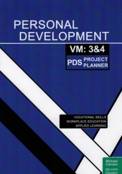 PERSONAL DEVELOPMENT ACTIVITY PLANNER: VOCATIONAL MAJOR UNITS 3&4 Cover