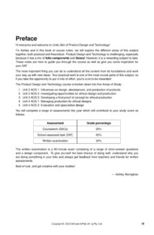 ATAR NOTES VCE PRODUCT DESIGN AND TECH UNITS 3&4 NOTES (2024 - 2025)
